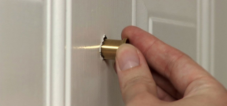 peephole door repair in Coto de Caza