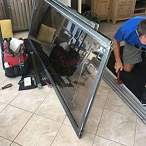 sliding glass door frame repair Coto de Caza